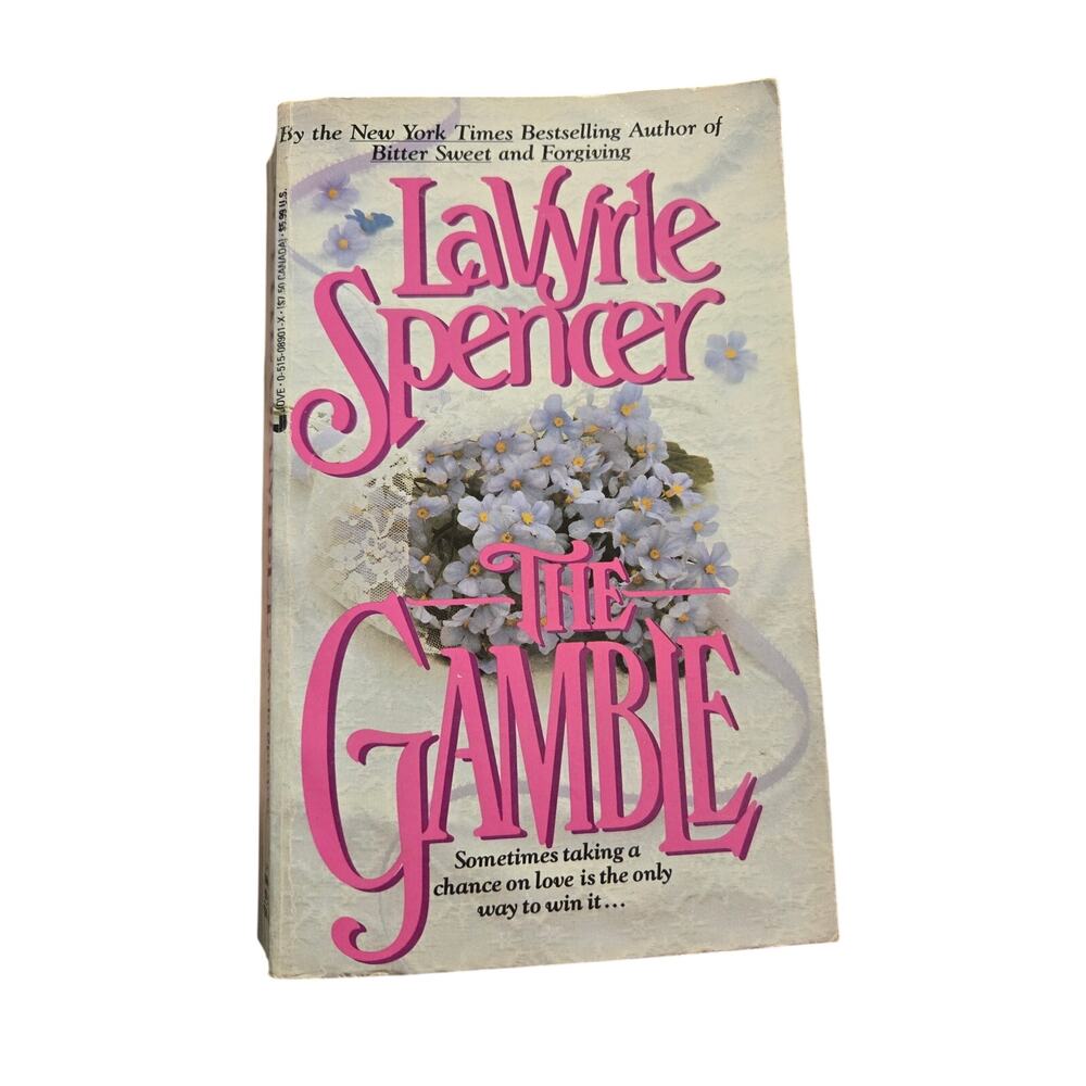 LaVyrle Spencer THE GAMBLE Vintage Historical Western Romance Jove